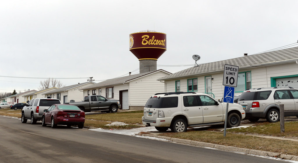 Residences, Turtle Mountain reservation, Belcourt Blake Gumprecht