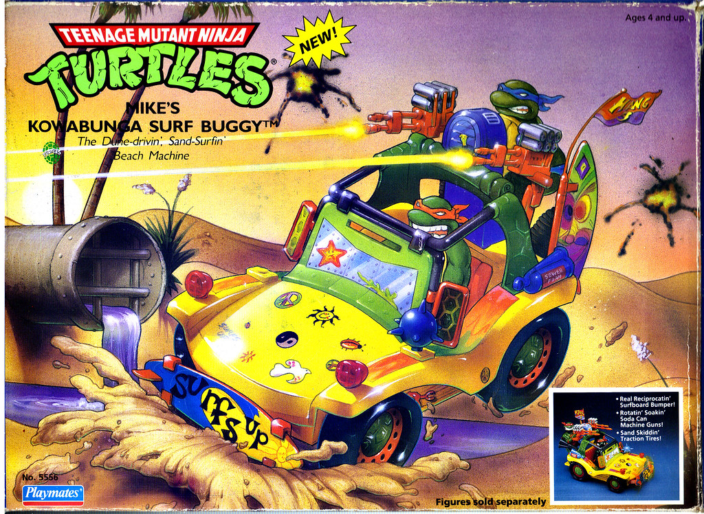 TEENAGE MUTANT NINJA TURTLES MIKE'S KOWABUNGA SURF BUGG… Flickr
