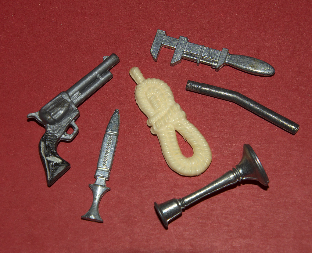 20171127 Weapons Weapons from the game Clue. For Macro Mon… Flickr