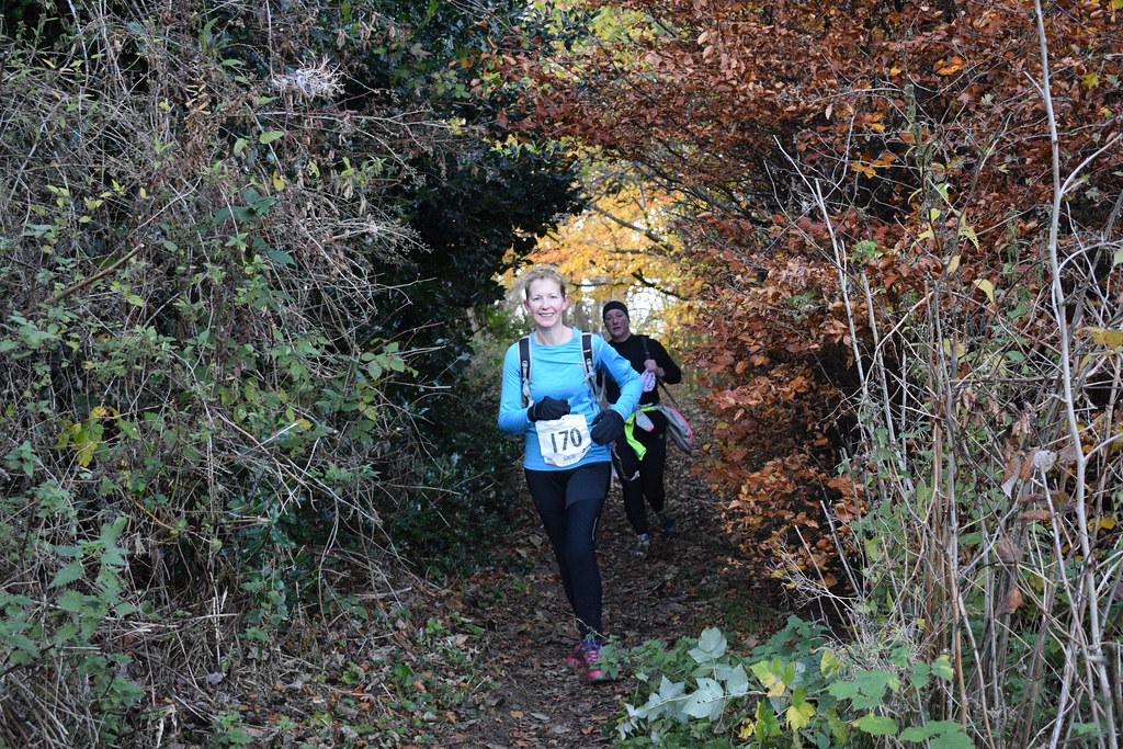 Wooler Half Marathon By Alan Johnson at the finish area trail