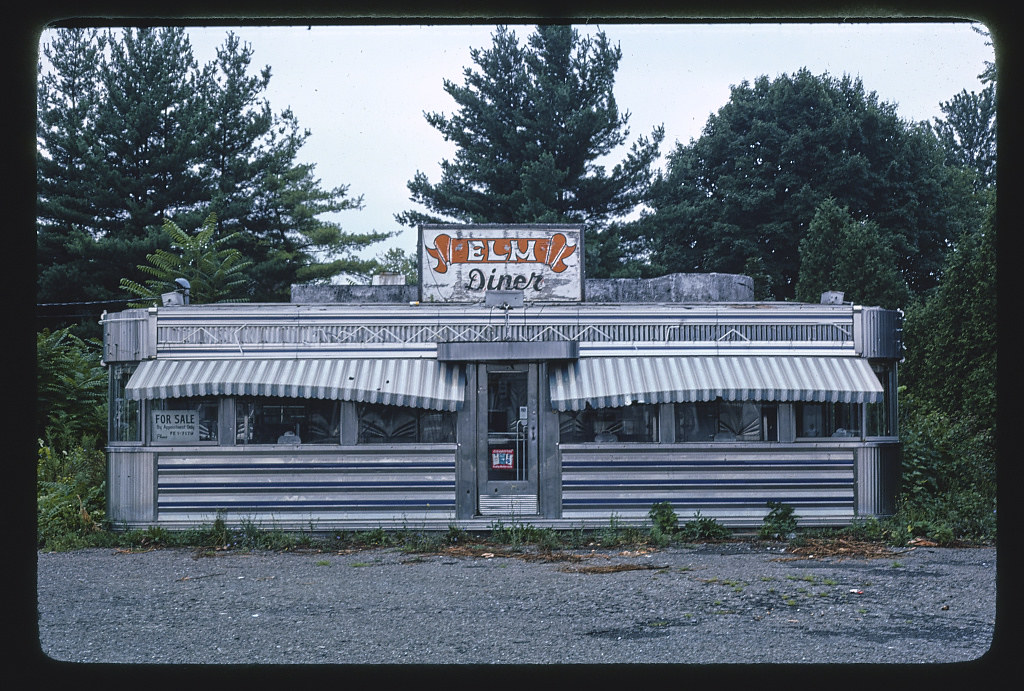 Elm Diner, Route 32, Kingston, New York (LOC) Margolies, J… Flickr