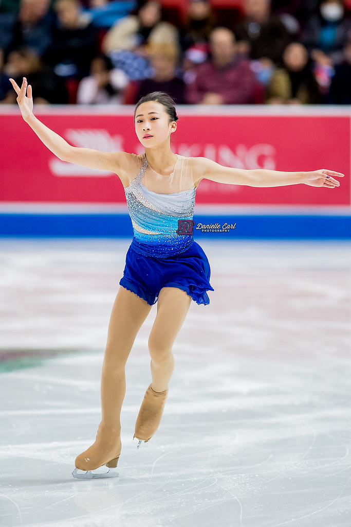 Xiangning Li CHN 2017 Skate America Ladies Short Program… Flickr