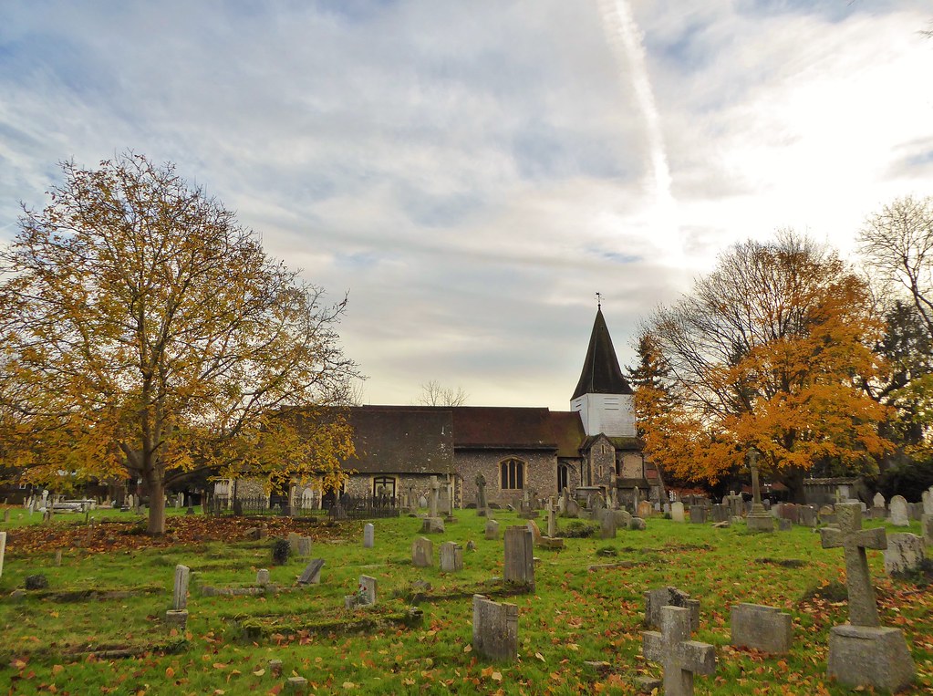The Other View . Great Bookham's St. Nicholas Church and t… Flickr