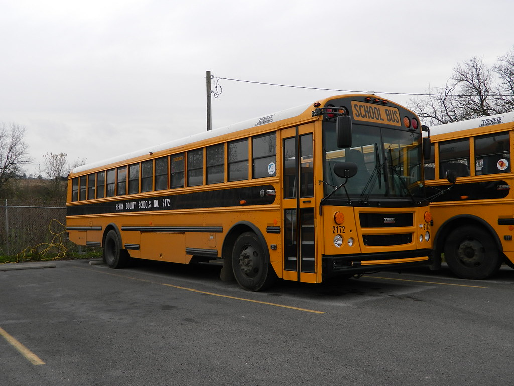 Henry County Schools 2172 Bus lot Eminence, KY Flickr