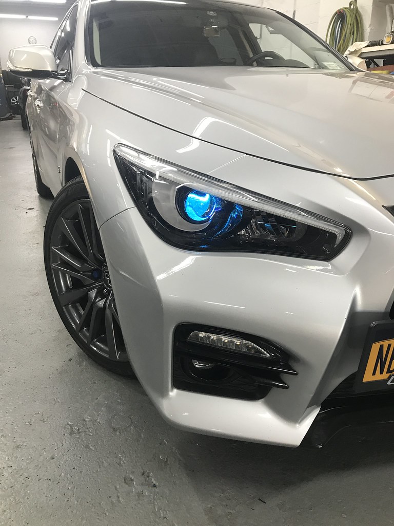 INFINITI Q50 BLACK OUT WITH RGB DEMON EYES INFINITI Q50 BL… Flickr