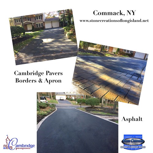 Commack, NY Cambridge Pavers Apron, Borders & Asphalt Flickr