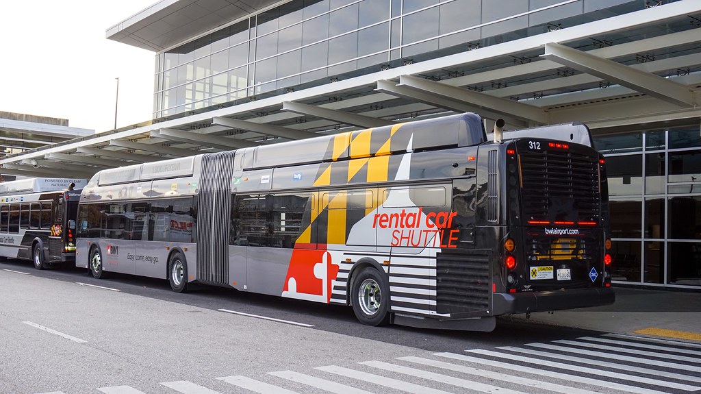 BWI Airport Rental Car Shuttle 2017 New Flyer Xcelsior XN6… Flickr