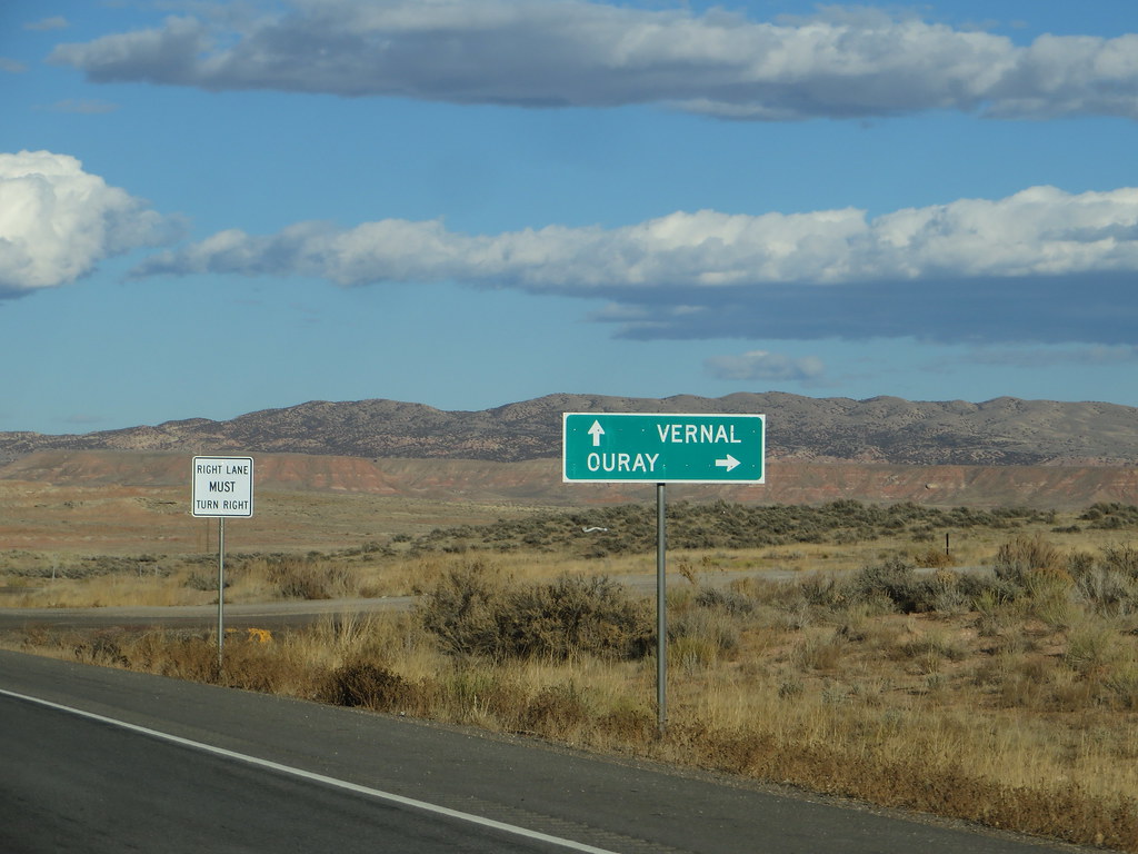Road to Ouray, Utah Near Vernal, Utah Vernal, the county s… Flickr