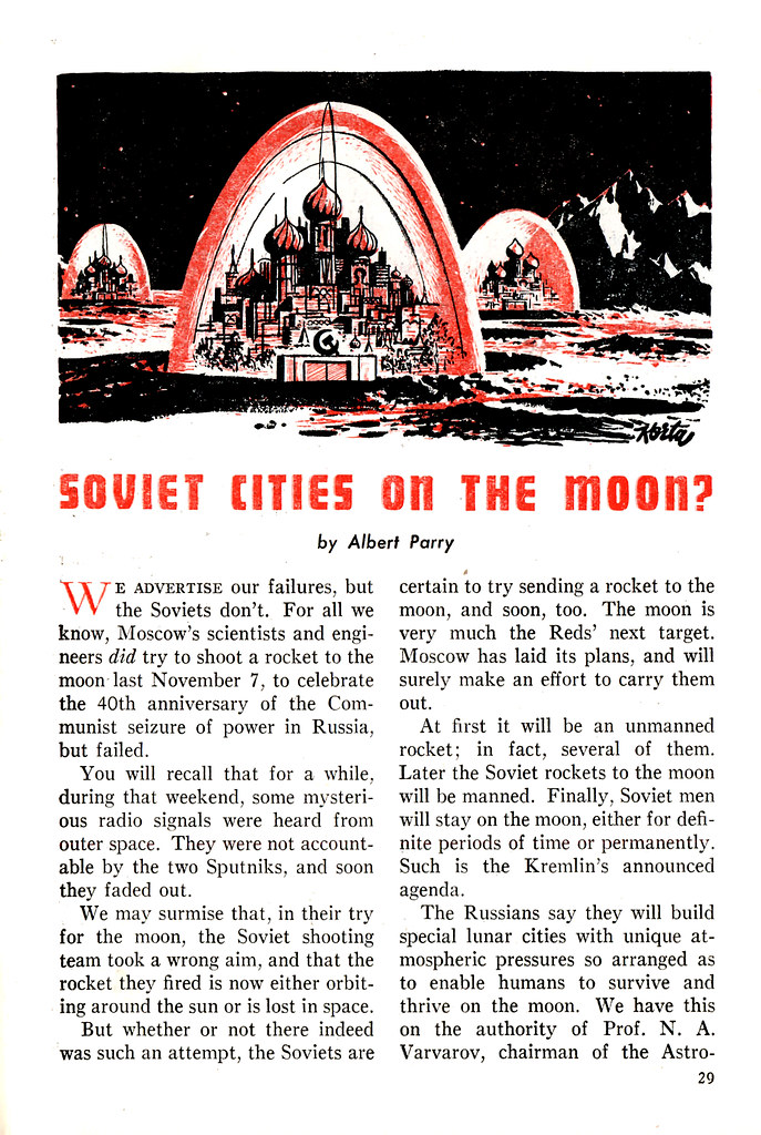 1957 a Red moon! James Vaughan Flickr