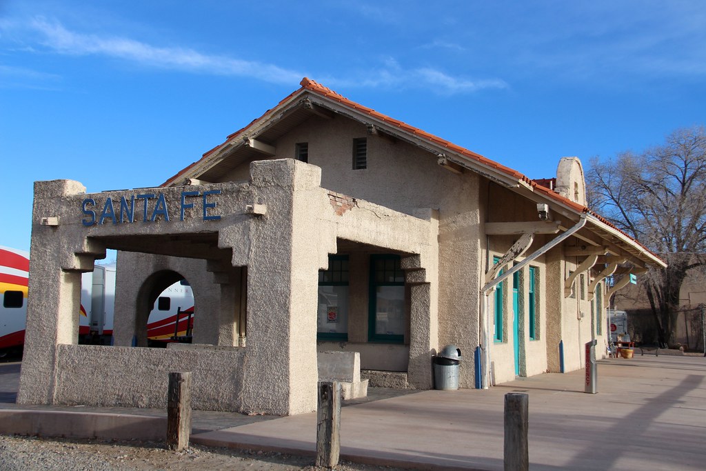 Santa Fe Central Railway Depot (Santa Fe, New Mexico) Flickr