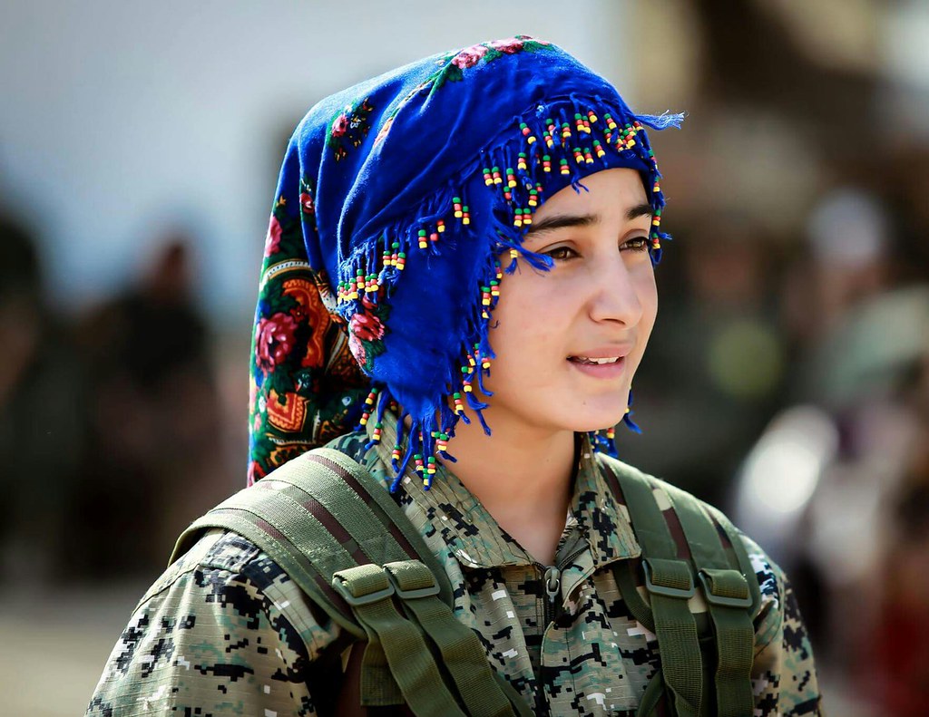 Kurdish YPG Fighter YPJ Kurdishstruggle Flickr