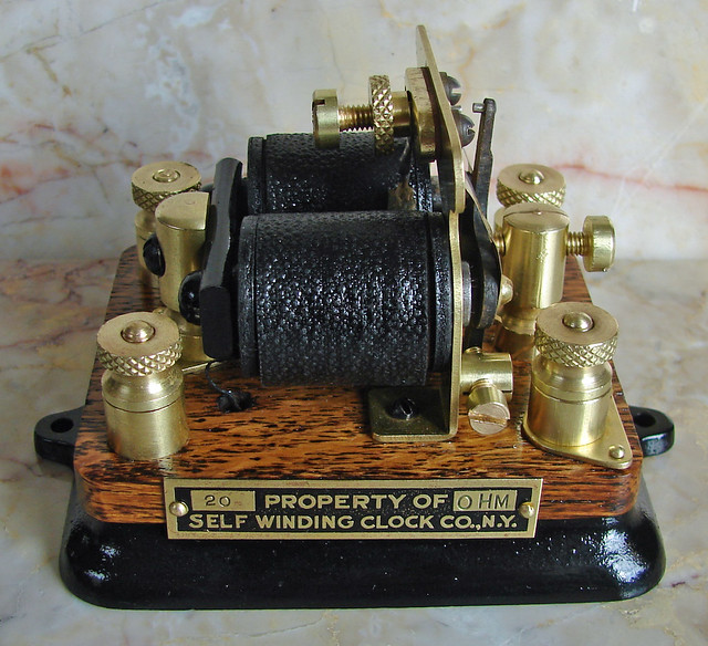 Flickriver Photoset 'Self Winding Clock Co. Telegraph Relay' by