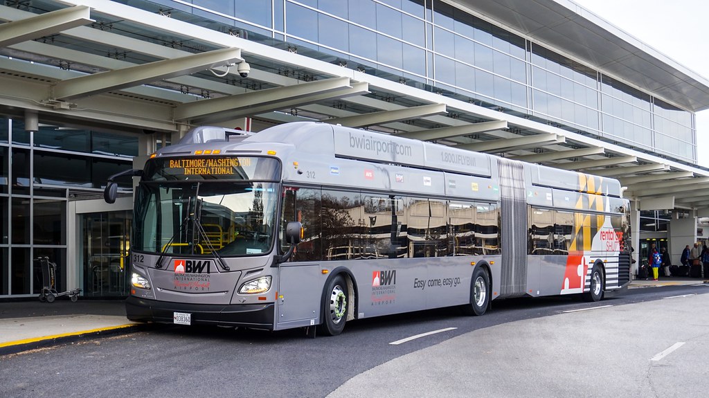 BWI Airport Rental Car Shuttle 2017 New Flyer Xcelsior XN6… Flickr