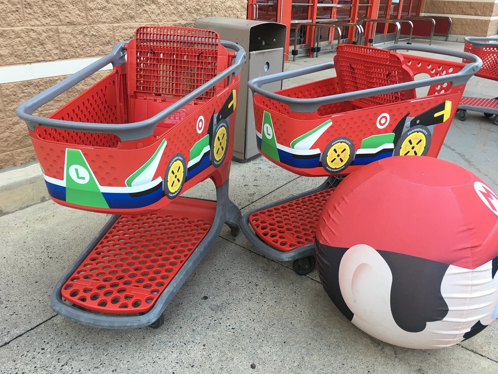 Mario Kart Target Mario Kart Target Promotion, Shopping Ca… Flickr