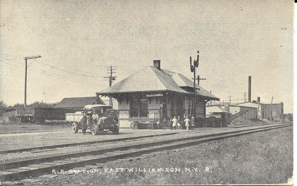 R.W.&O.NYC RR Depot, East Williamson, NY Located on the N… Flickr