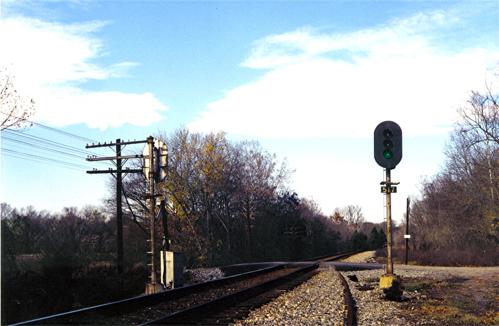 C&O RY Signals WB 51.7 Elk Hill VA Nov 23, 2002 Flickr