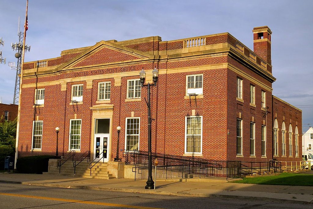 Dunkirk, NY post office Chautauqua County. Photo by E Kali… Flickr