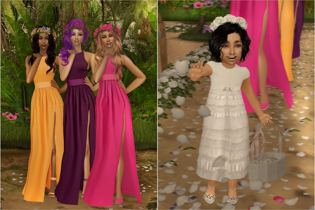 Bridesmaids&flower girl Kate Flickr
