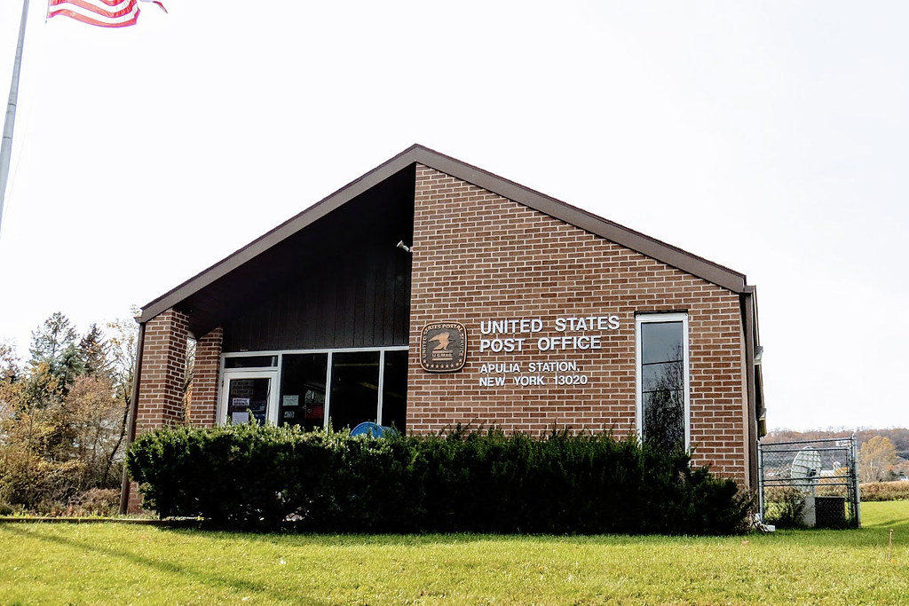 Apulia Station, NY post office Onondaga County. Photo by E… Flickr