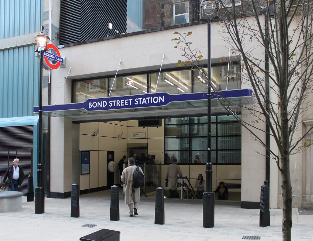 Bond Street Underground station New Marylebone Lane entran… Flickr
