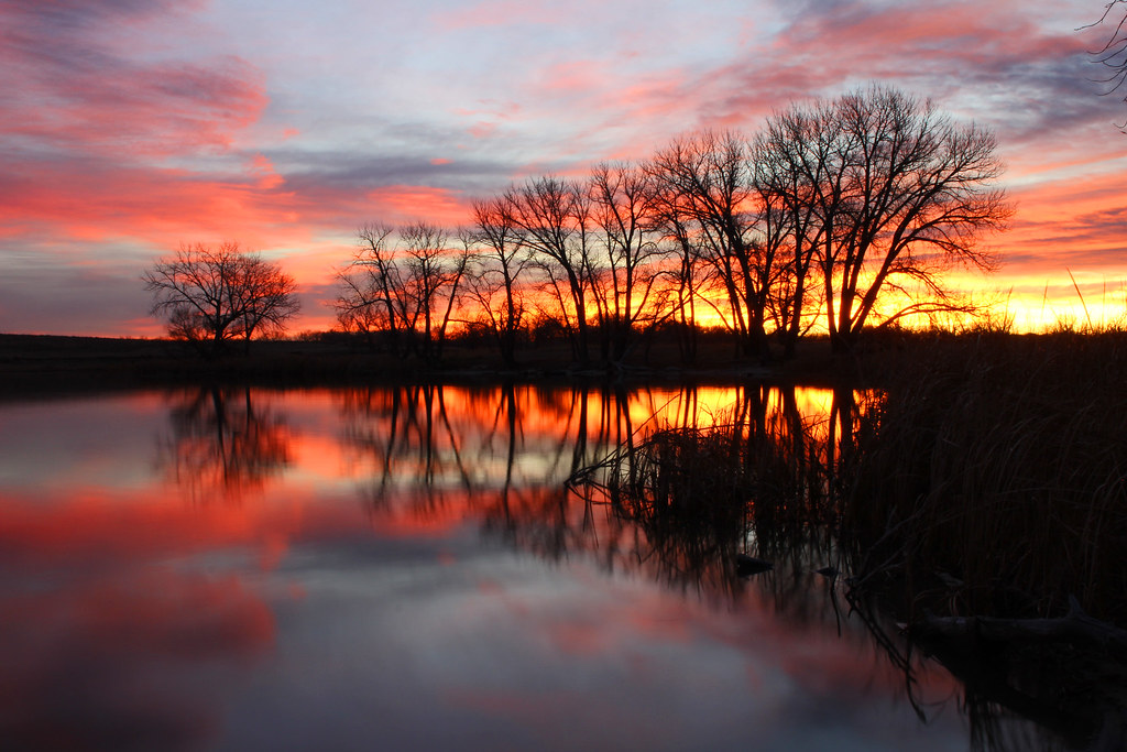 Lake Ladora Sunrise Rocky Mountain Arsenal National Wildli… Flickr