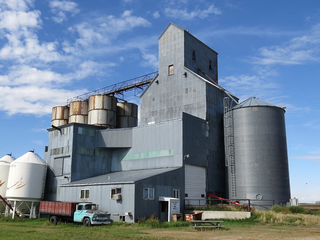 Farmers CoOp Grain Elevator Tunbridge, North Dakota Flickr