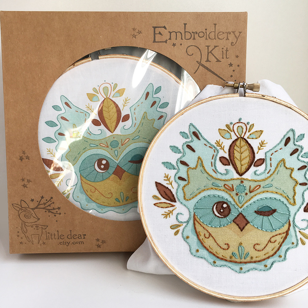 new embroidery kits! Aimee Ray Flickr