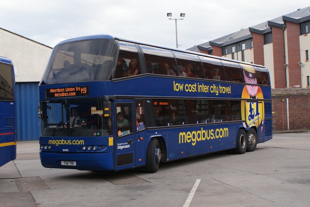 50135 TSV719 arrives at Dundee Bus Station with a Megabus … Flickr