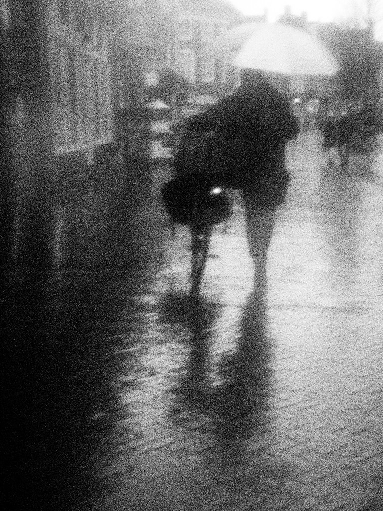 Street Middelburg Rain Mit dem Gefrierbeutel über de… Flickr