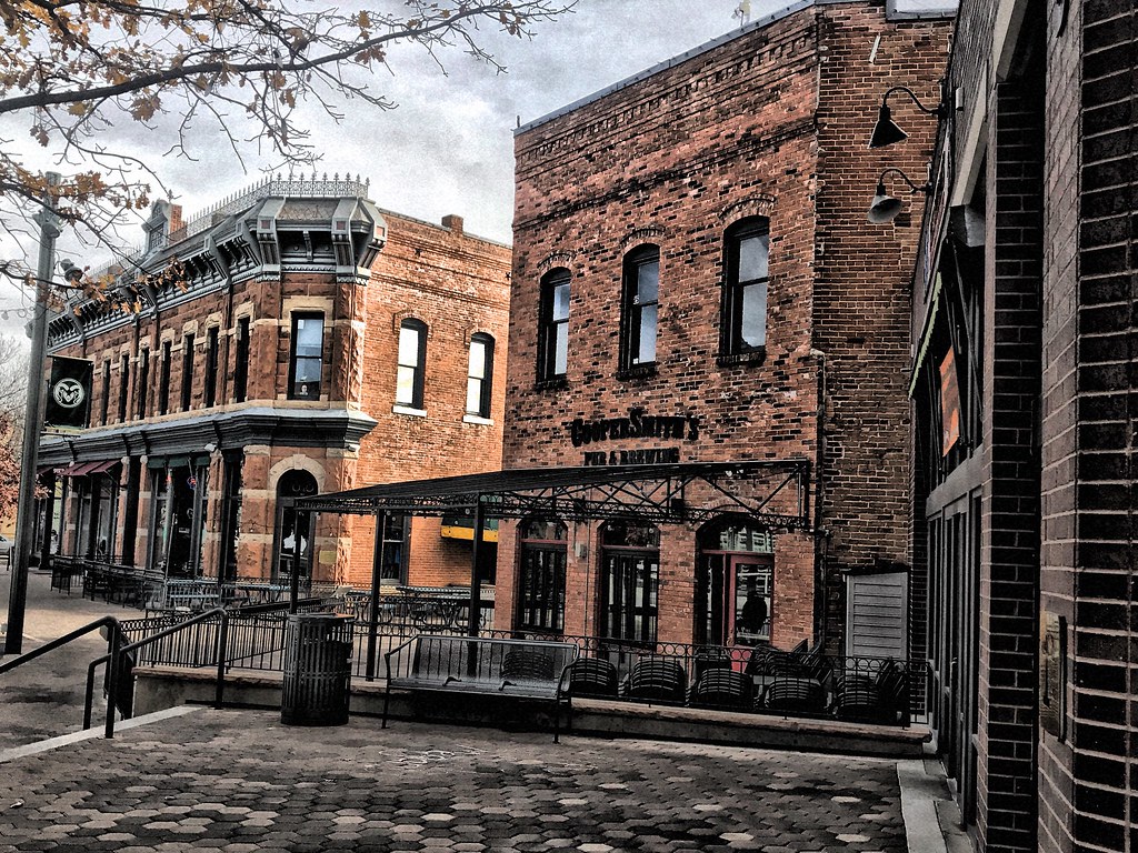 Old Town Fort Collins Simply HDR from JixiPix Premium Pack… Flickr