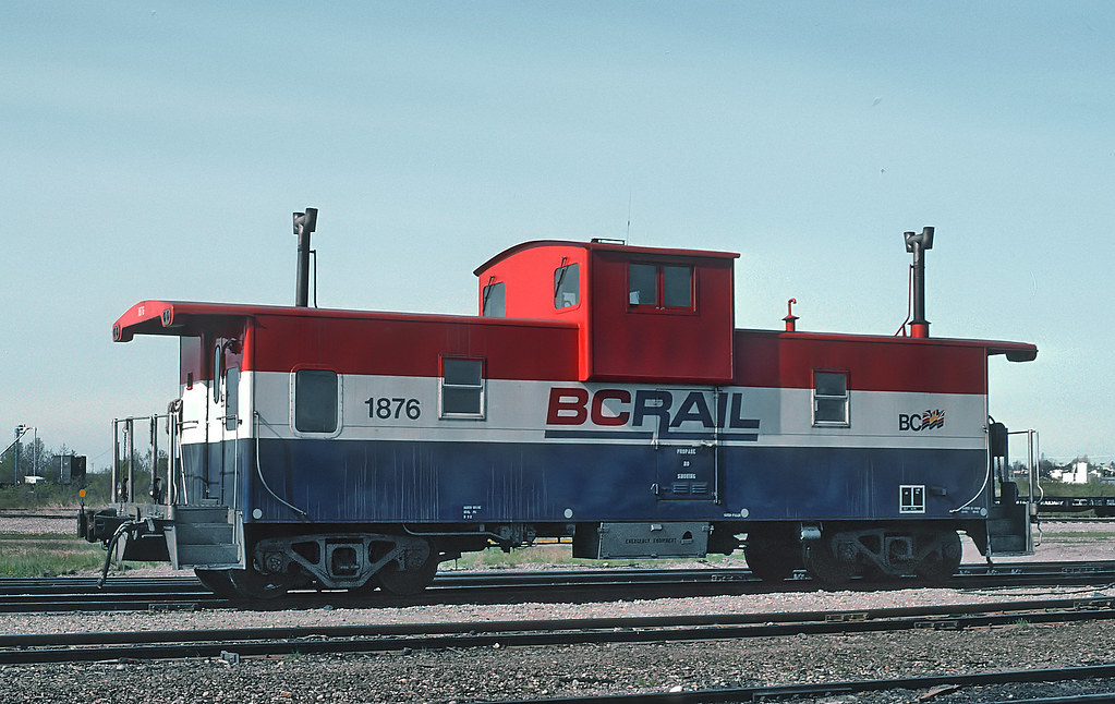 BC Rail Caboose 1876 At Fort St. John, British Columbia th… Flickr