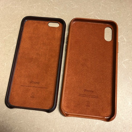 iPhone X Saddle Brown cases for my iPhone X & iPhone 6. th… Flickr