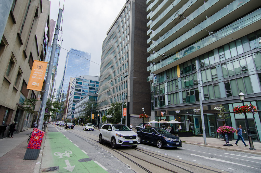 Adelaide Street East (between Toronto & Church) Seen in Sh… Flickr