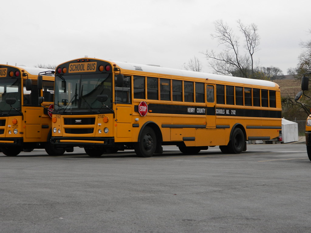 Henry County Schools 2182 Bus lot Eminence, KY Flickr