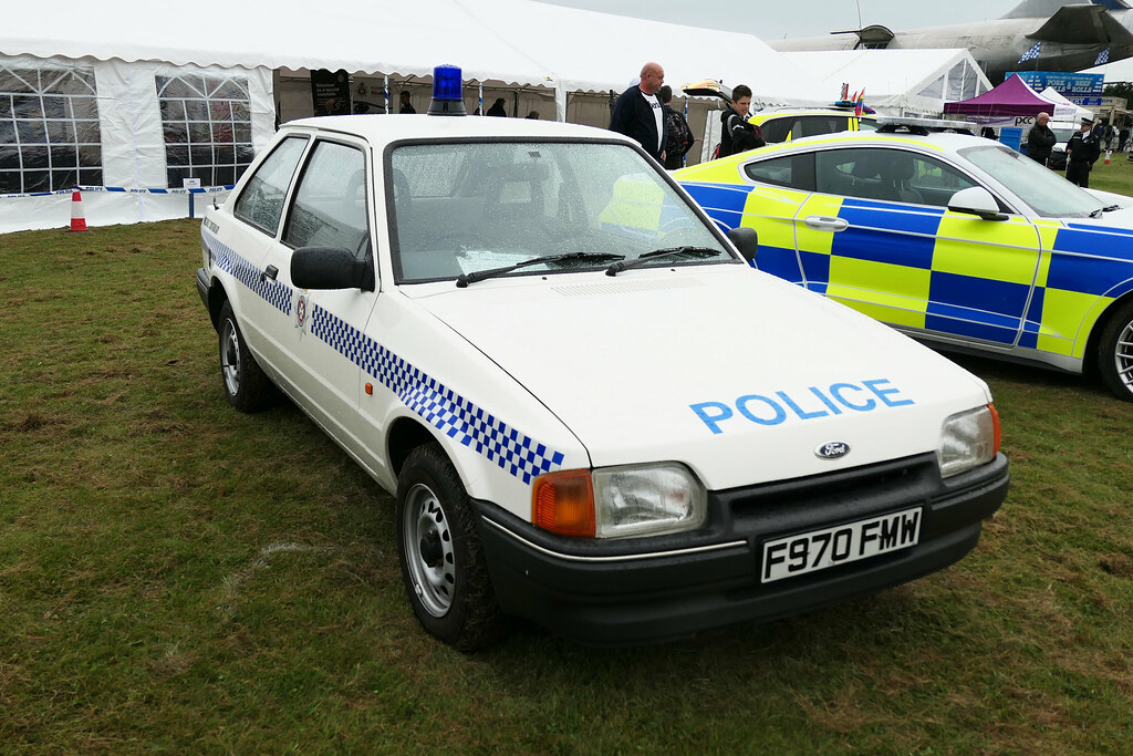 F970 FMW F970FMW Preserved Wiltshire Police Ford Escort … Flickr