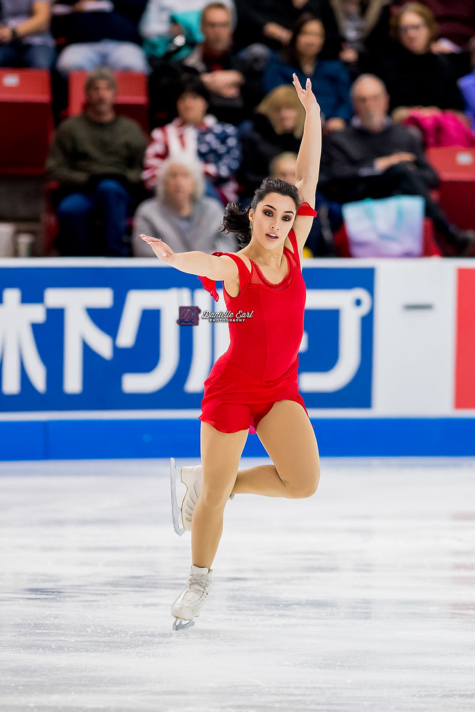 Gabrielle Daleman CAN 2017 Skate America Ladies Short Pr… Flickr
