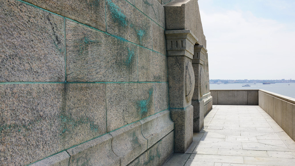 Porch entrance, The Statue of Liberty, 1886 a photo on Flickriver