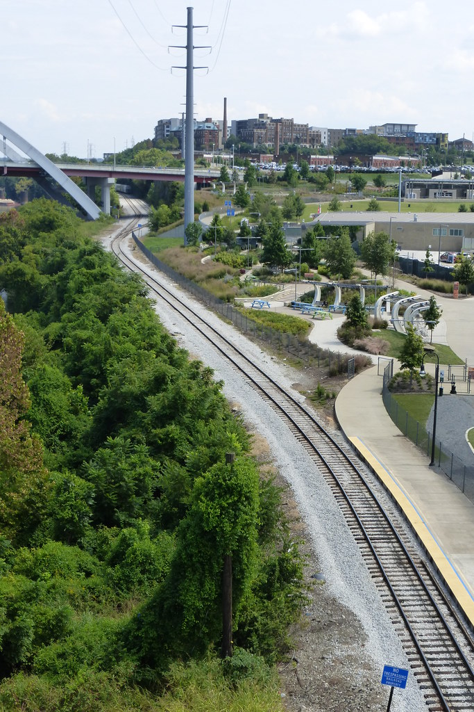 Riverfront Park and train station, Nashville The last Amtr… Flickr