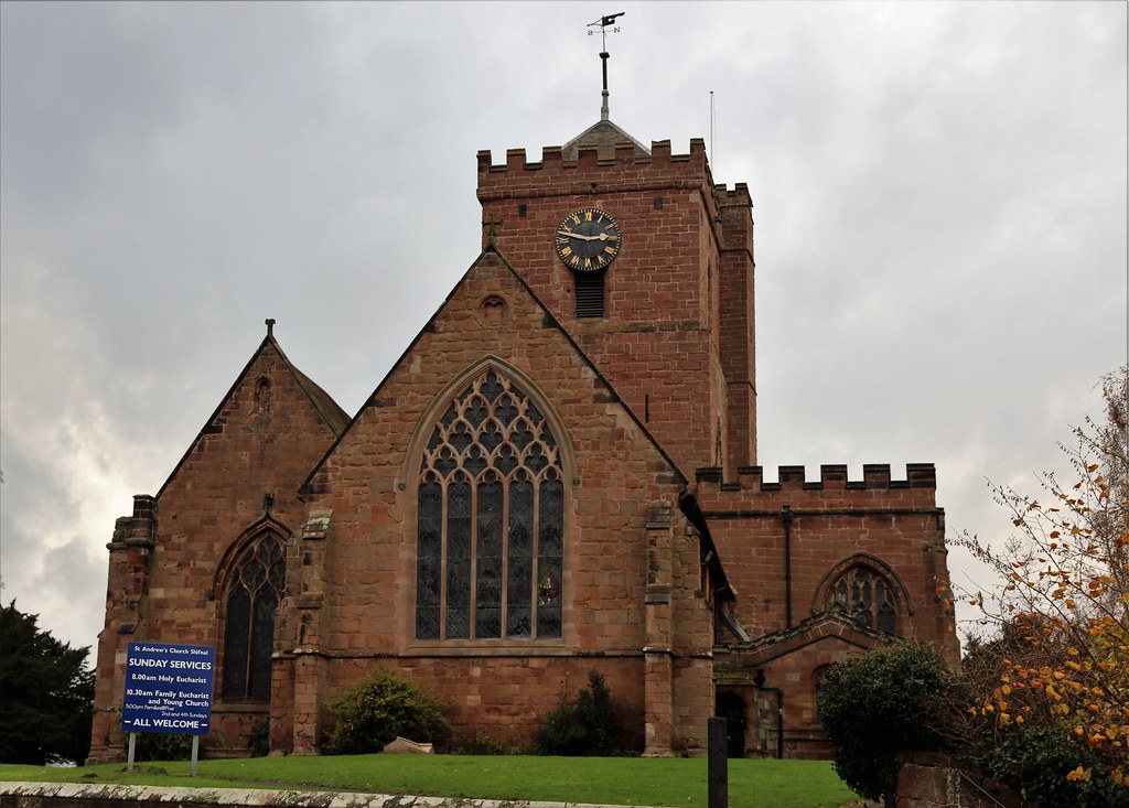 Saint Andrew's Church, Shifnal, Shropshire Paul Snook Flickr