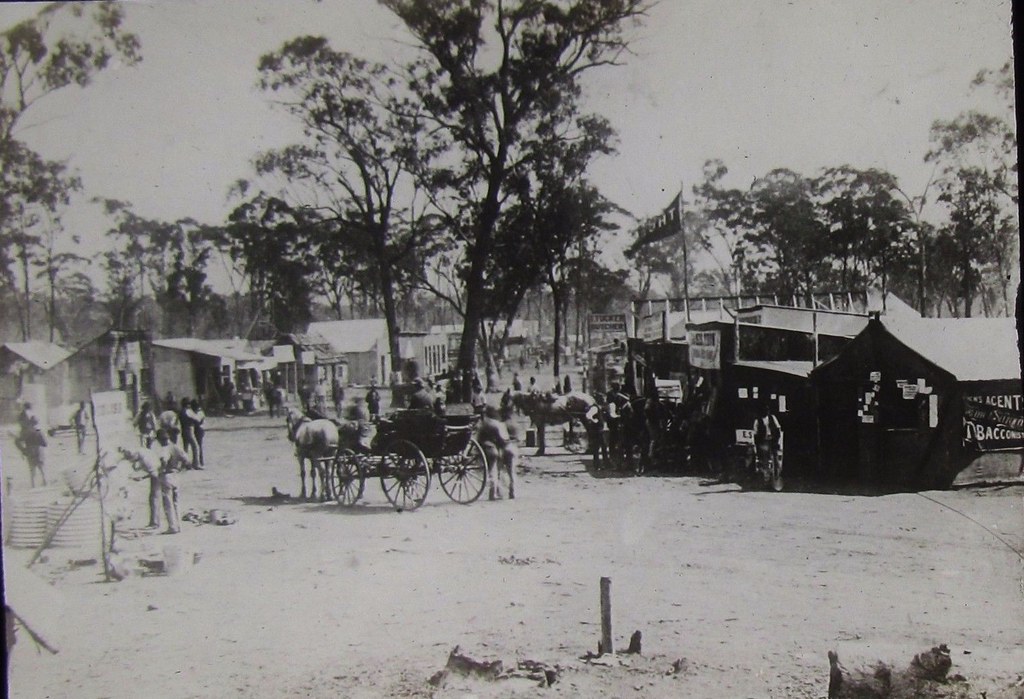 Possibly the town of West Wyalong, N.S.W. circa 1900 Flickr