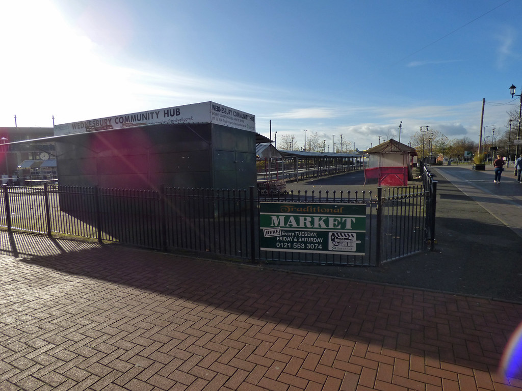 Traditional Market Union Street and Camp Street, Wednesbury a photo