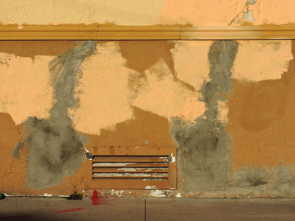 Vent with Paint Patches Paint patches over graffiti Flickr