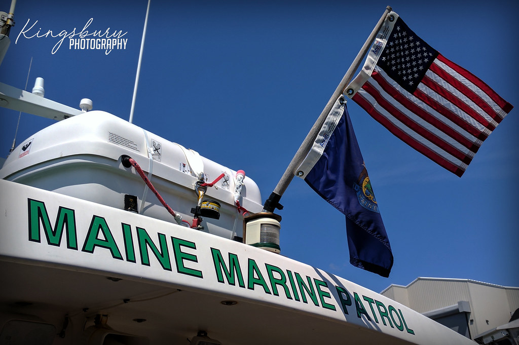 Maine Marine Patrol Flag KingsburyPhotography Flickr