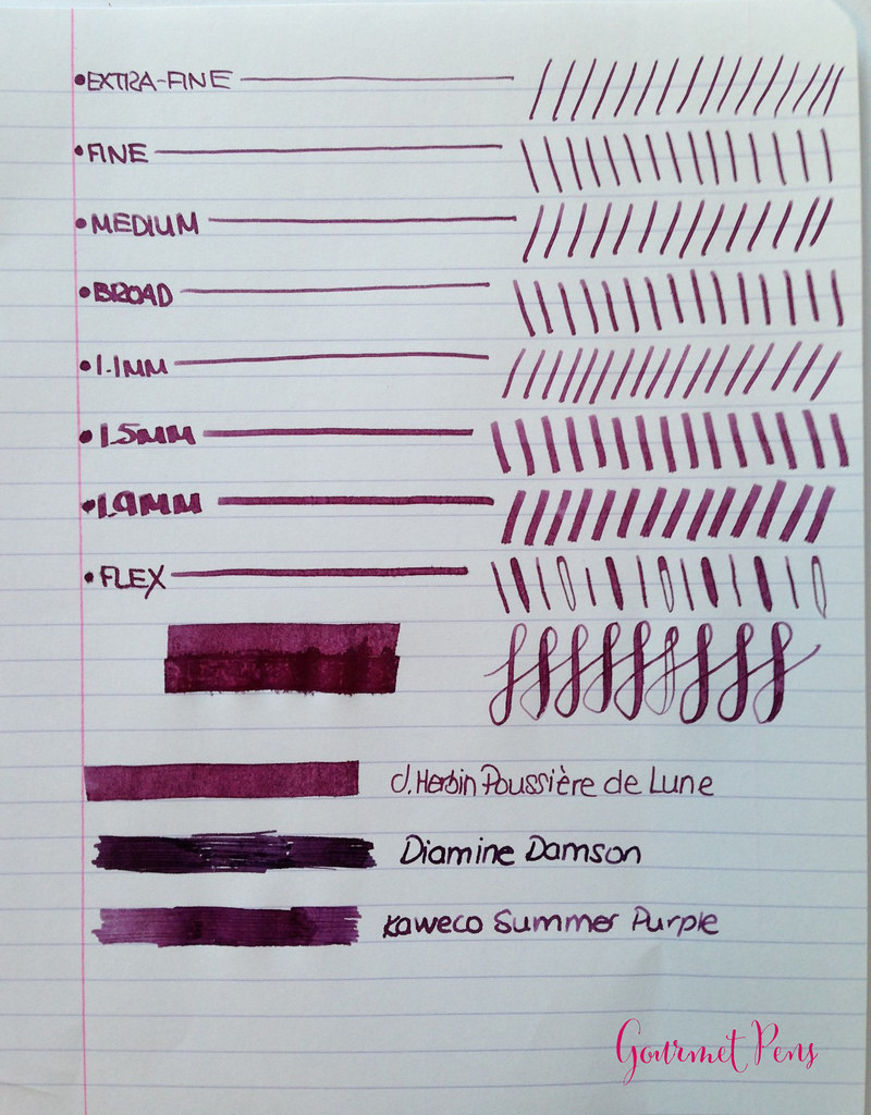 Ink Shot Review J. Herbin Poussière de Lune KnightsWriti… Flickr