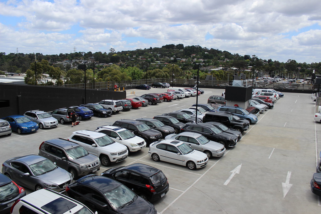 Eastland rooftop carpark, Ringwood Philip Mallis Flickr