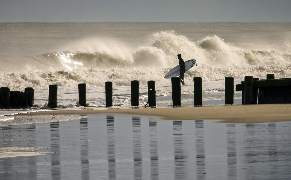 Winter Surfing Bay Head, NJ James Loesch Flickr
