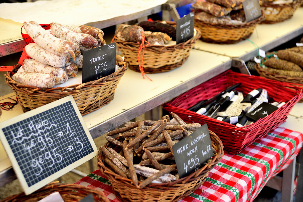 Market at SaintJuliendeLampon Tim Jokl Flickr