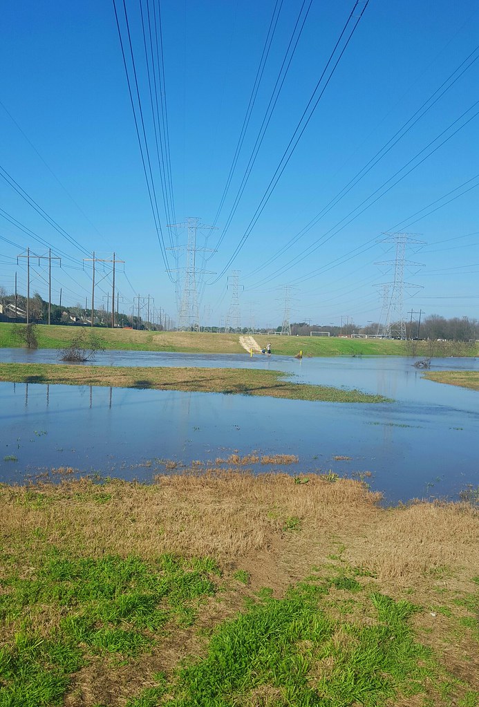 20170121_050037 Oyster Creek in Sugar Land out of it's… Flickr