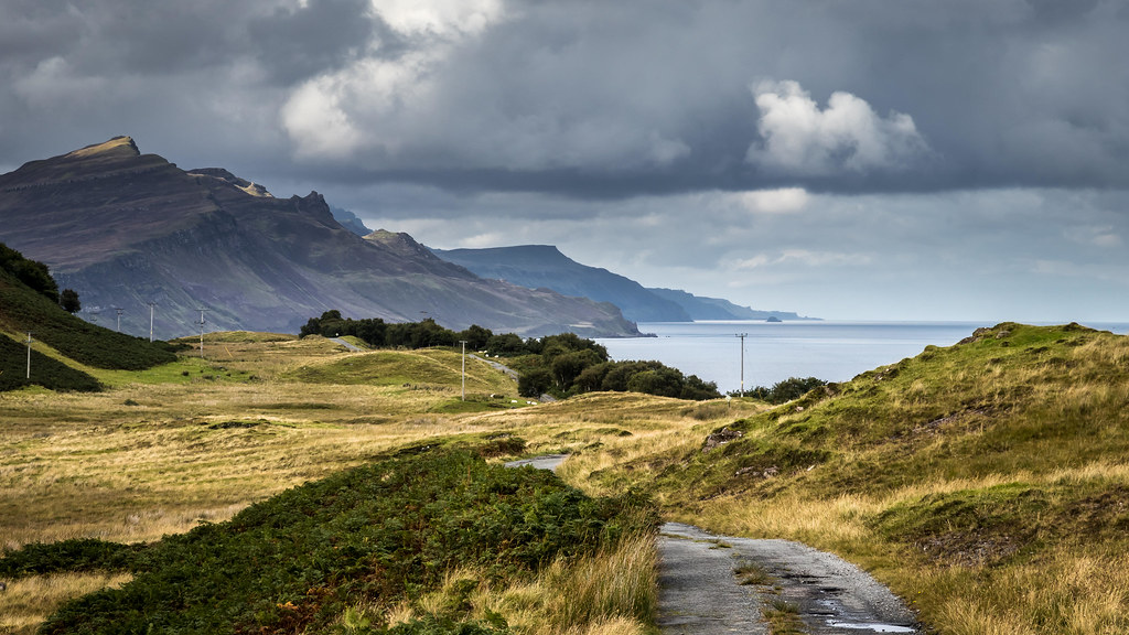 Isle of Skye The braes, Looking to the North Fredseigenkijksewereld
