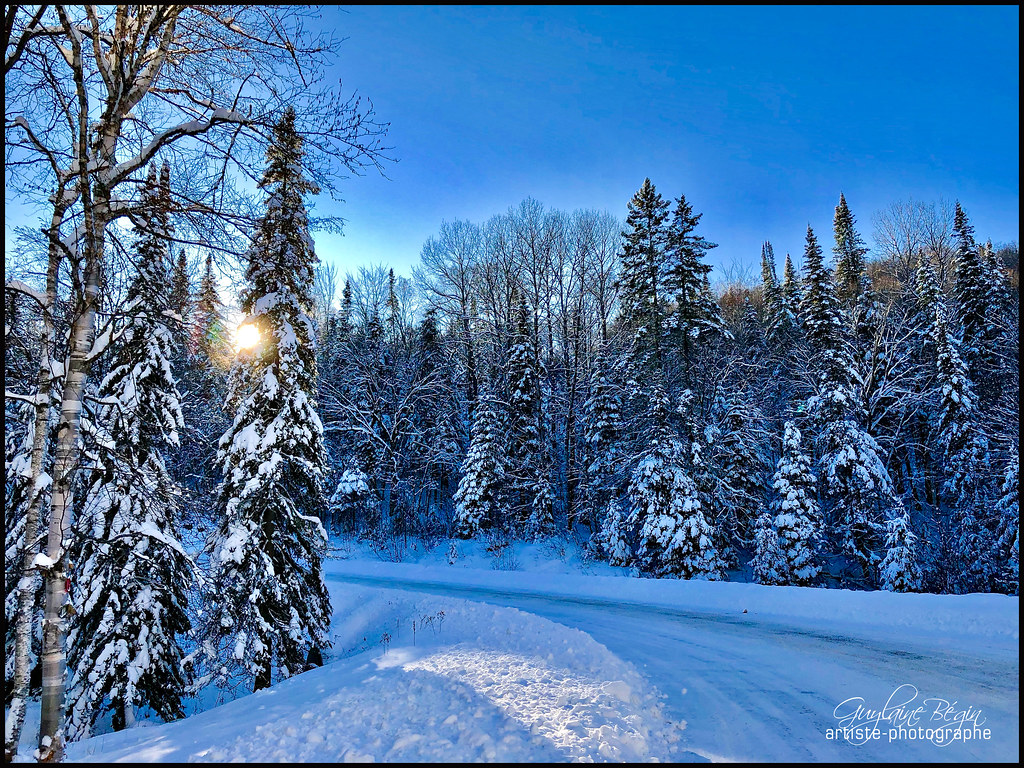 Toile d’hiver SaintBasile, NouveauBrunswick ============… Flickr